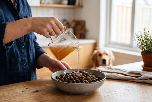 Můžu namáčet psovi granule nebo ne?